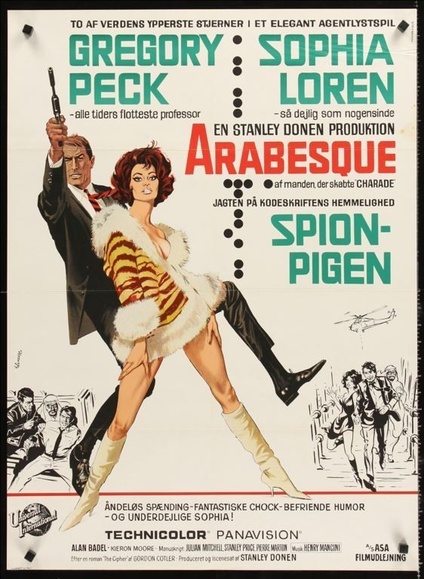 دانلود صوت دوبله فیلم Arabesque 1966