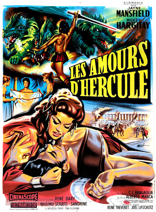 دانلود صوت دوبله فیلم The Loves of Hercules 1960