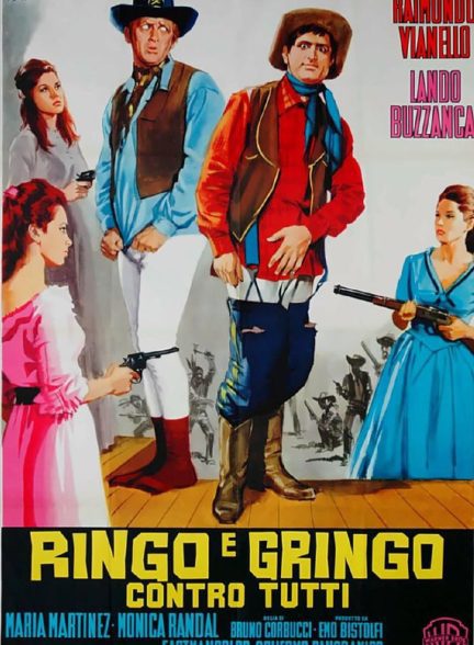 دانلود صوت دوبله فیلم Ringo and Gringo Against All 1966