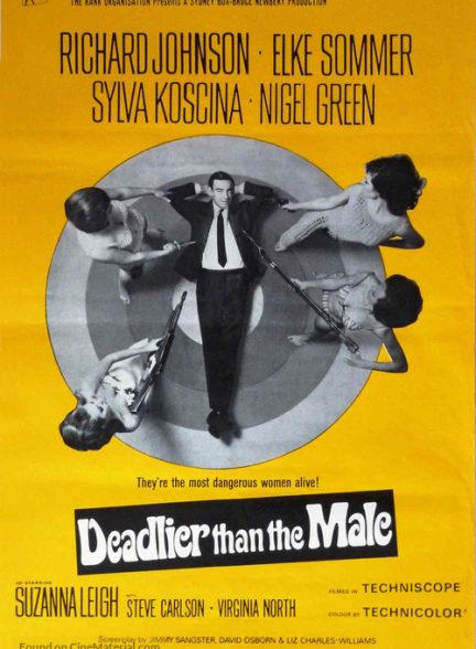 دانلود صوت دوبله فیلم Deadlier Than the Male 1967