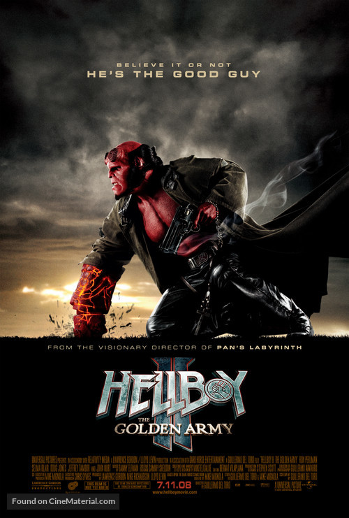 دانلود صوت دوبله فیلم Hellboy II: The Golden Army
