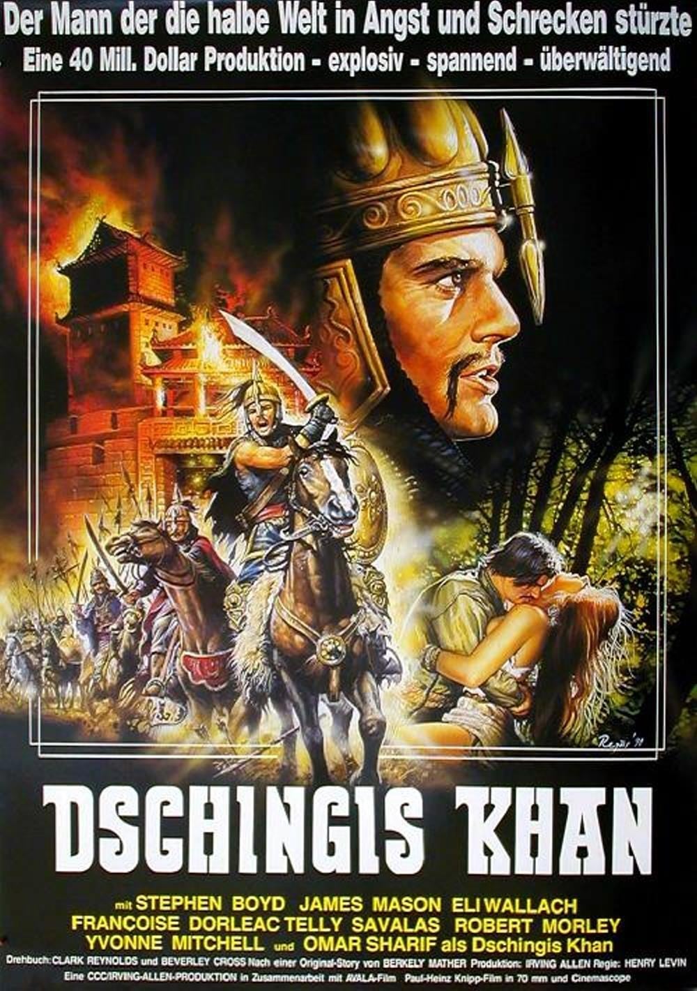 دانلود صوت دوبله فیلم Genghis Khan 1965