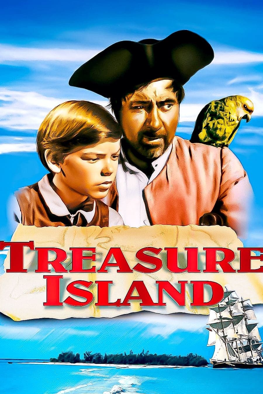 دانلود صوت دوبله فیلم Treasure Island 1950
