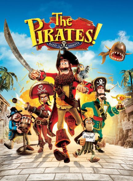 دانلود صوت دوبله انیمیشن The Pirates! Band of Misfits