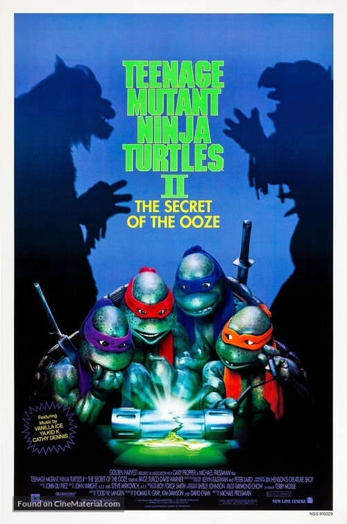 دانلود صوت دوبله فیلم Teenage Mutant Ninja Turtles II: The Secret of the Ooze 1991