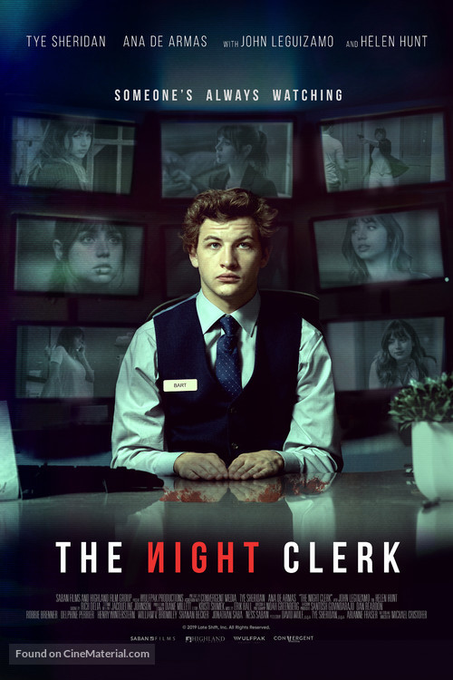 دانلود صوت دوبله فیلم The Night Clerk 2020