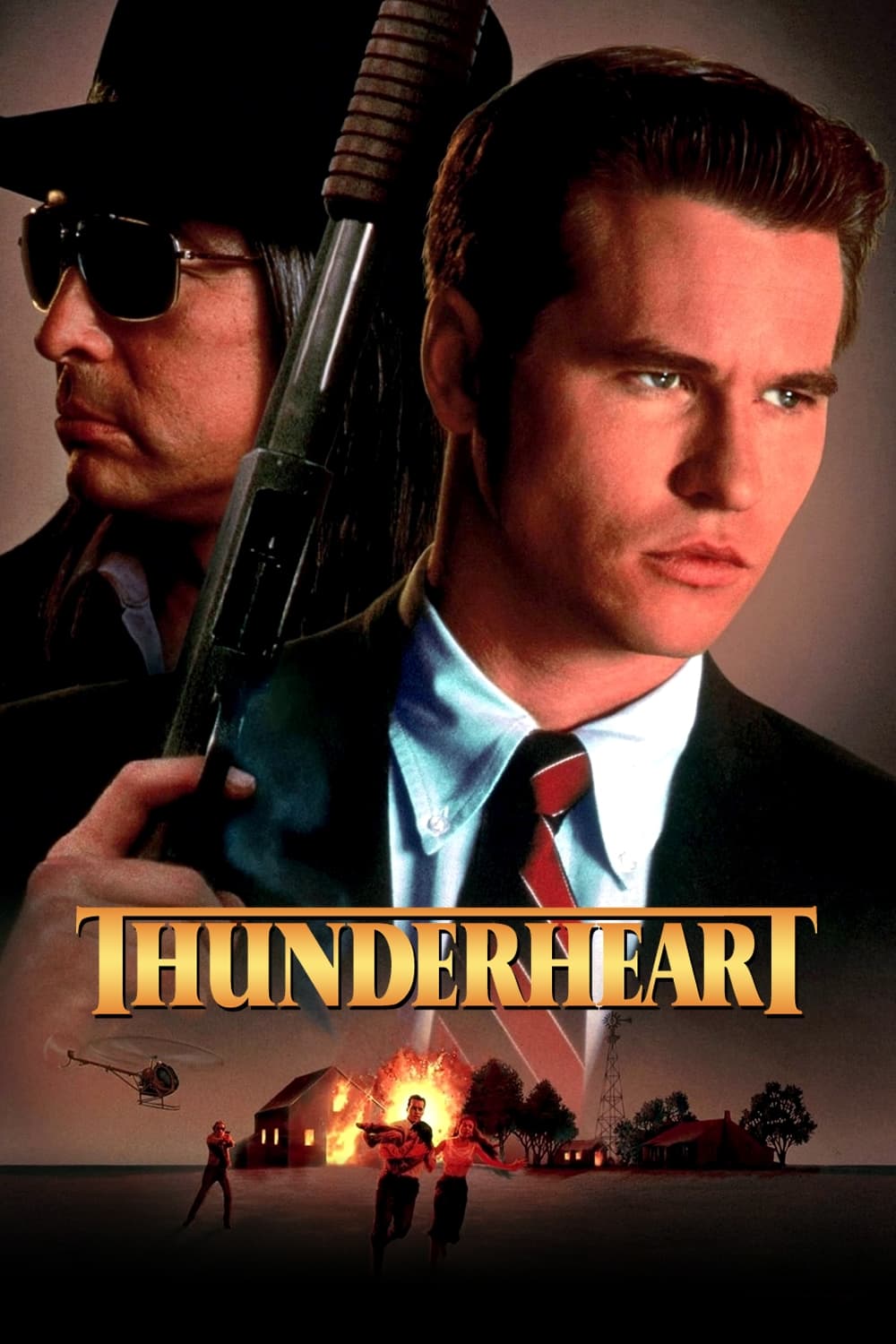 دانلود صوت دوبله فیلم Thunderheart 1992