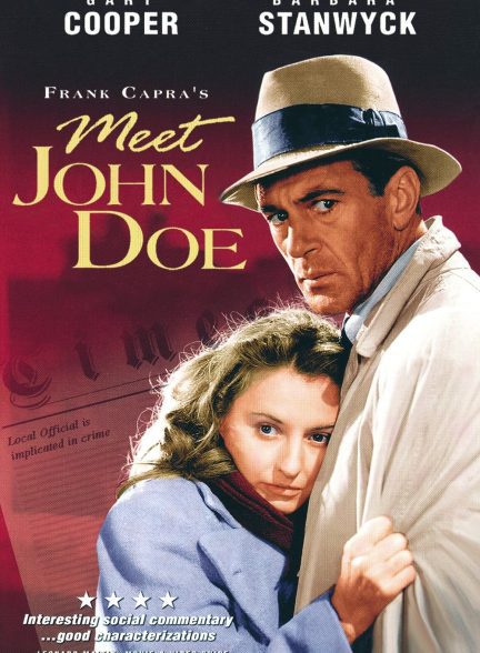 دانلود صوت دوبله فیلم Meet John Doe 1941