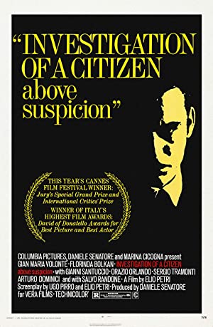 دانلود صوت دوبله Investigation of a Citizen Above Suspicion
