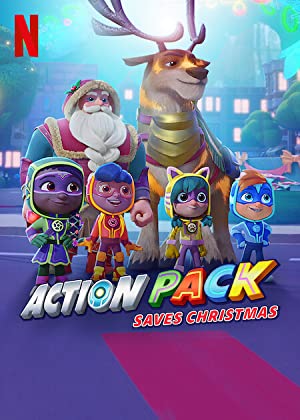 دانلود صوت دوبله The Action Pack Saves Christmas