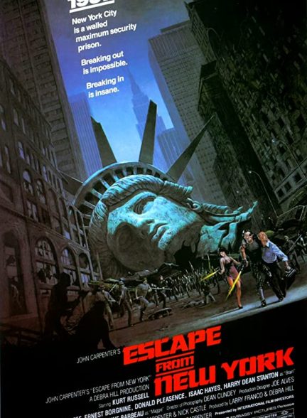 دانلود صوت دوبله فیلم Escape from New York 1981