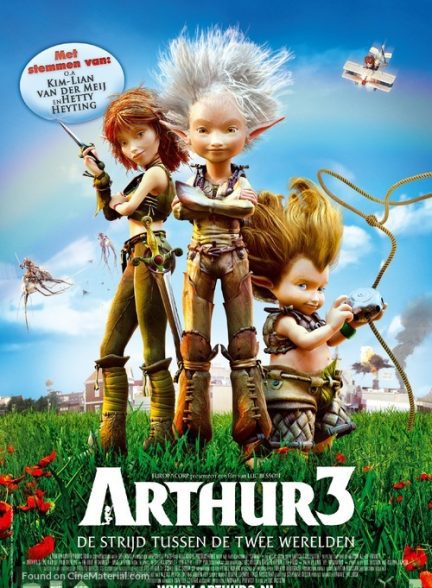 دانلود صوت دوبله فیلم Arthur 3: The War of the Two Worlds