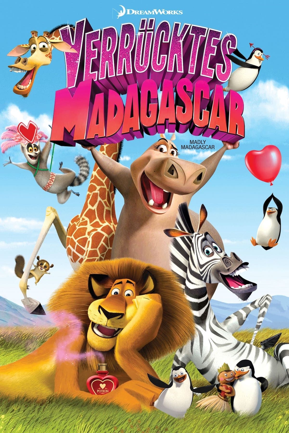 دانلود صوت دوبله انیمیشن Madly Madagascar