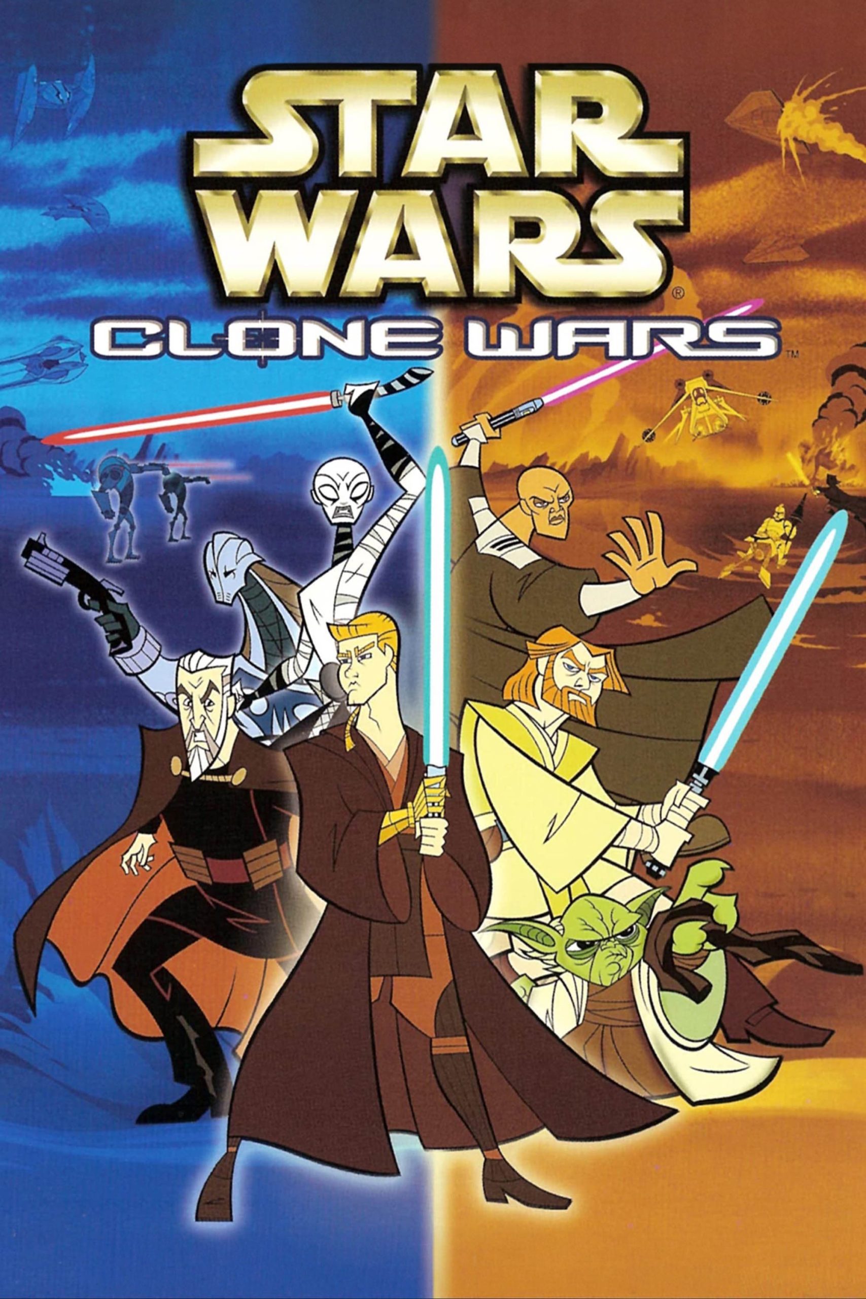 دانلود صوت دوبله سریال Star Wars: Clone Wars 2003