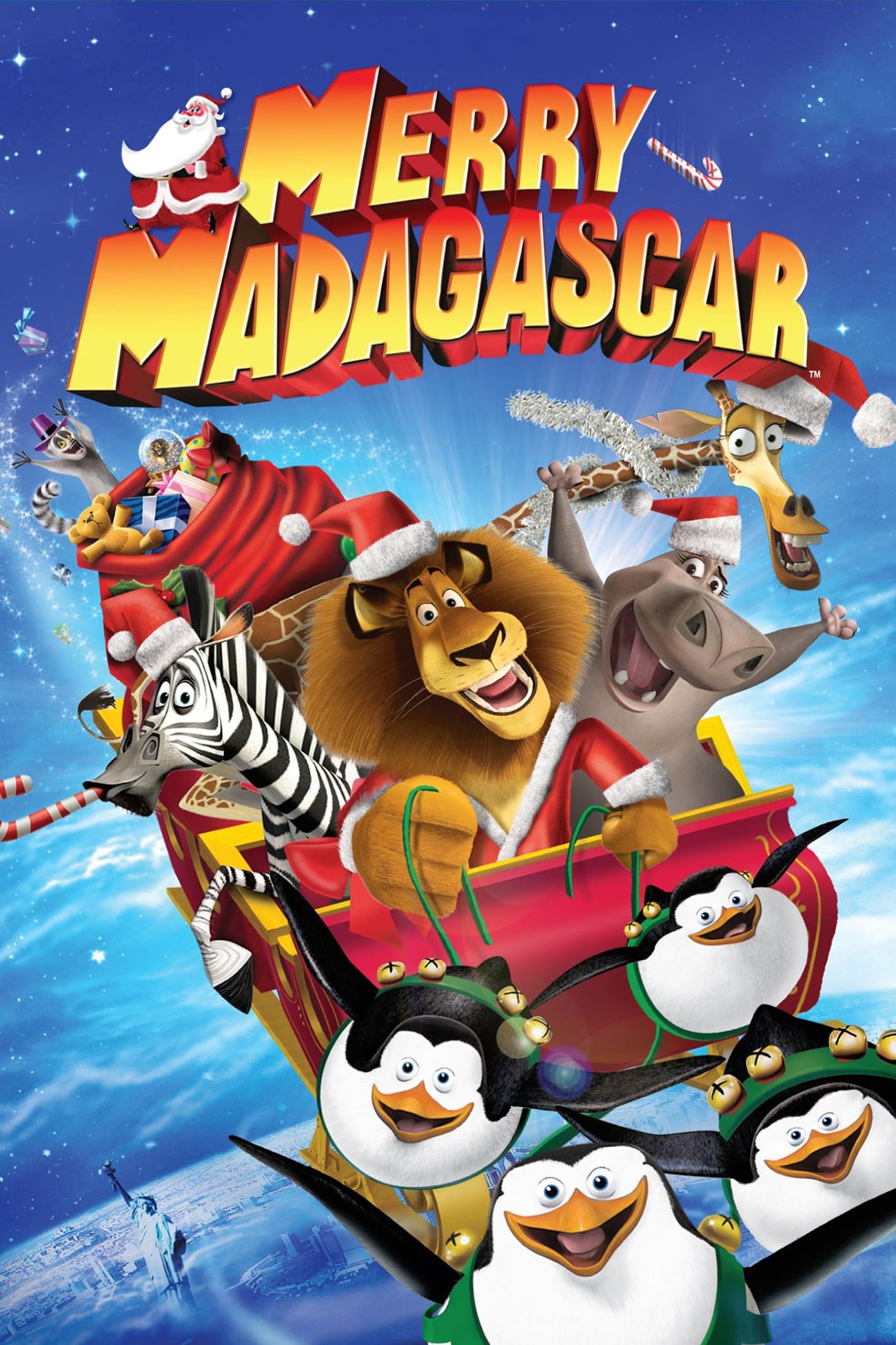دانلود صوت دوبله انیمیشن Merry Madagascar