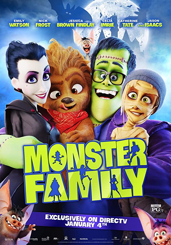 دانلود صوت دوبله فیلم Monster Family