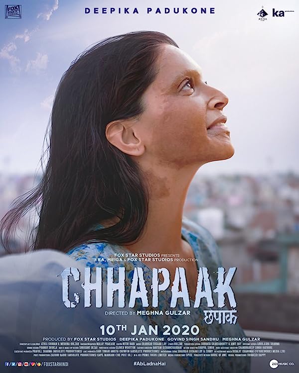 دانلود صوت دوبله فیلم Chhapaak 2020