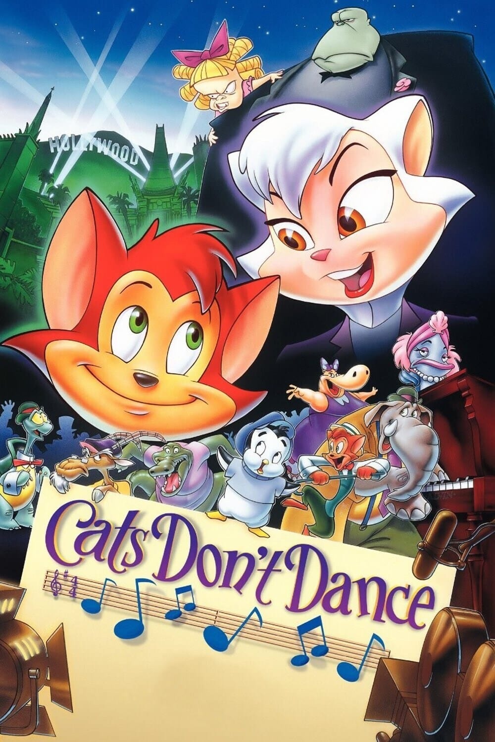 دانلود صوت دوبله فیلم Cats Don’t Dance