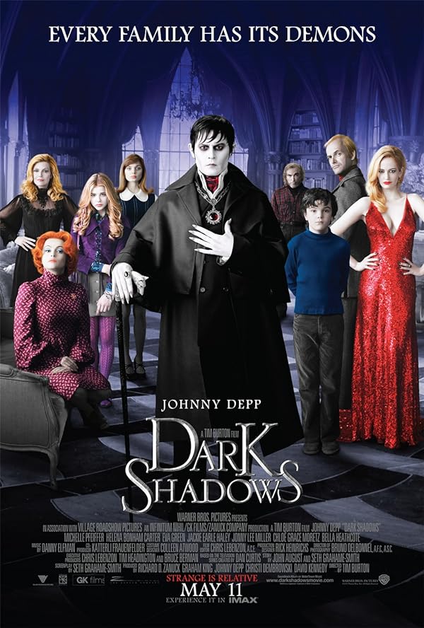 دانلود صوت دوبله فیلم Dark Shadows 2012