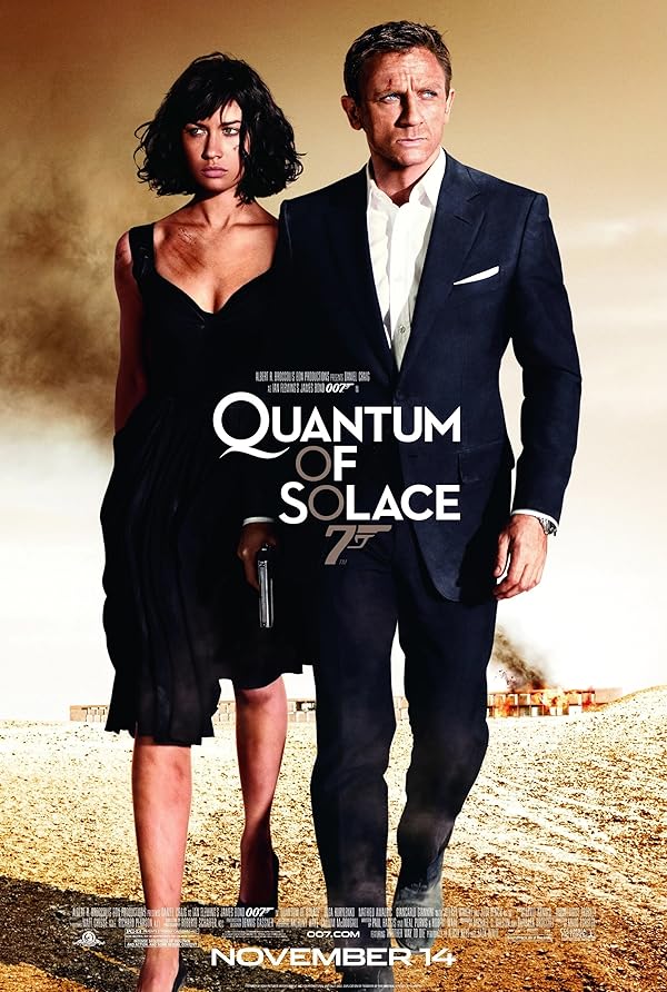 دانلود صوت دوبله فیلم Quantum of Solace 2008