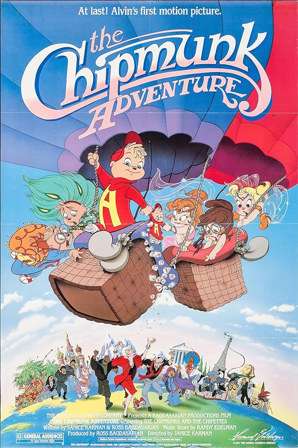 دانلود صوت دوبله انیمیشن The Chipmunk Adventure