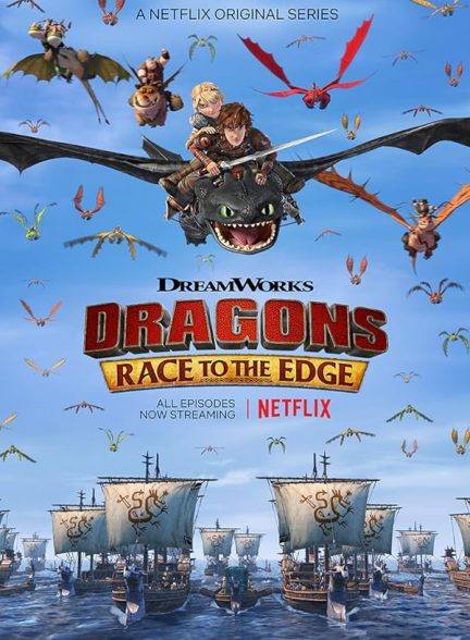 دانلود صوت دوبله سریال Dragons: Race to the Edge