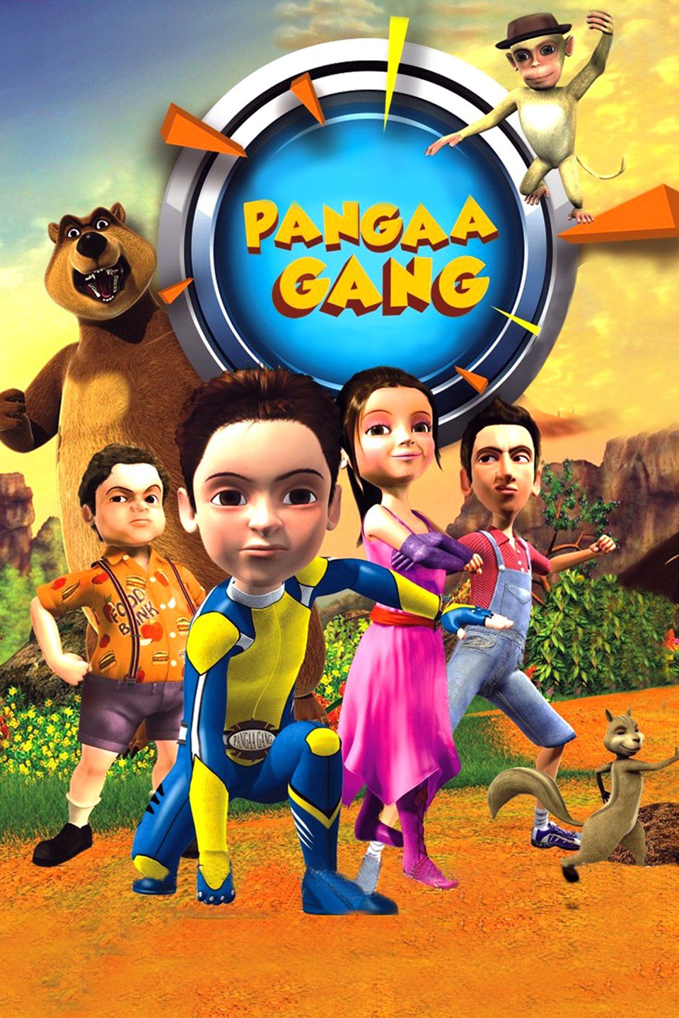 دانلود صوت دوبله انیمیشن Pangaa Gang