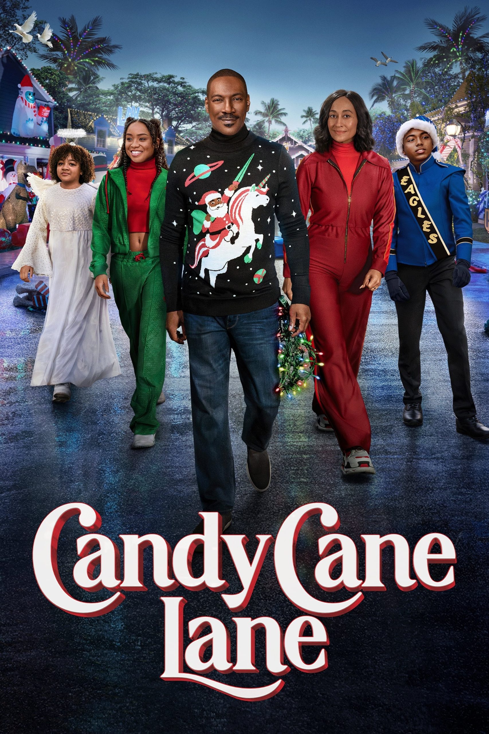 دانلود صوت دوبله فیلم Candy Cane Lane
