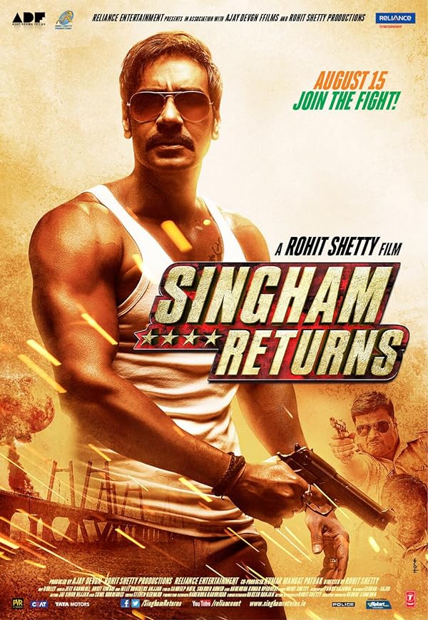 دانلود صوت دوبله فیلم Singham Returns 2014
