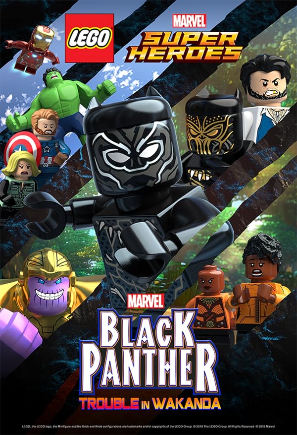 دانلود صوت دوبله انیمیشن LEGO Marvel Super Heroes: Black Panther – Trouble in Wakanda