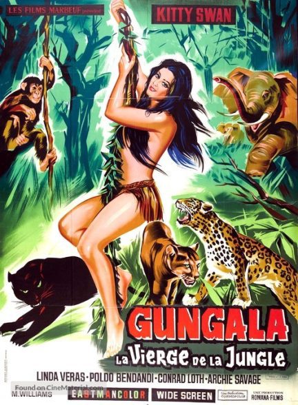 دانلود صوت دوبله فیلم Gungala, the Virgin of the Jungle