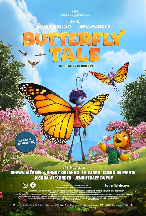 دانلود صوت دوبله انیمیشن Butterfly Tale