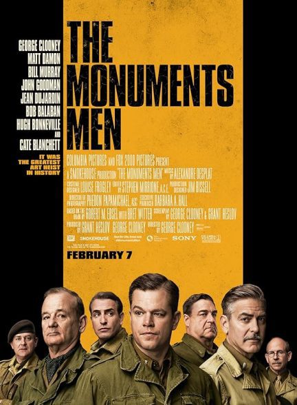 دانلود صوت دوبله فیلم The Monuments Men