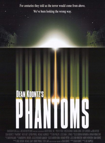 دانلود صوت دوبله فیلم Phantoms 1998