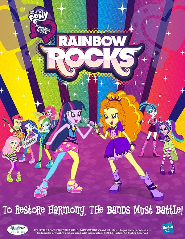 دانلود صوت دوبله فیلم My Little Pony: Equestria Girls – Rainbow Rocks Animated