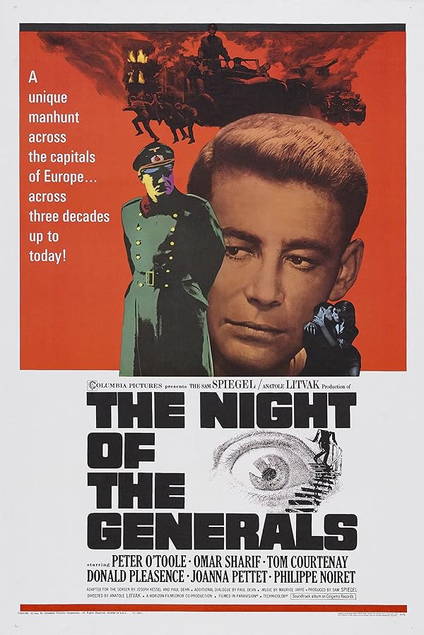 دانلود صوت دوبله فیلم The Night of the Generals 1967