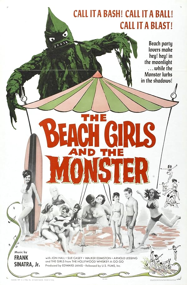 دانلود صوت دوبله فیلم The Beach Girls and the Monster