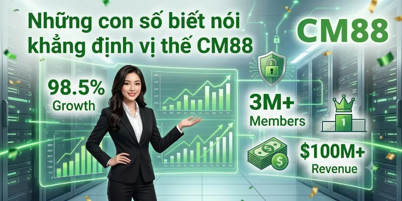 Những con số biết nói khẳng định vị thế CM88